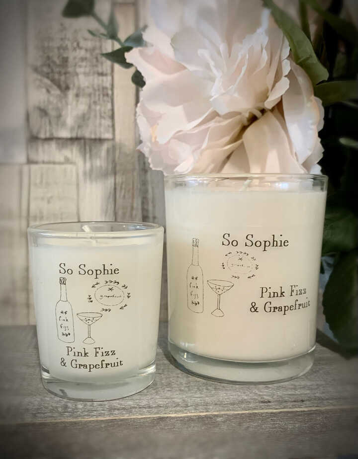 Pink Fizz & Grapefruit Candle