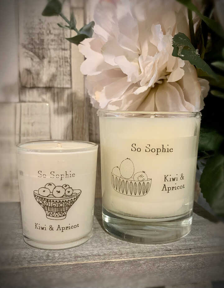 Kiwi & Apricot Candle