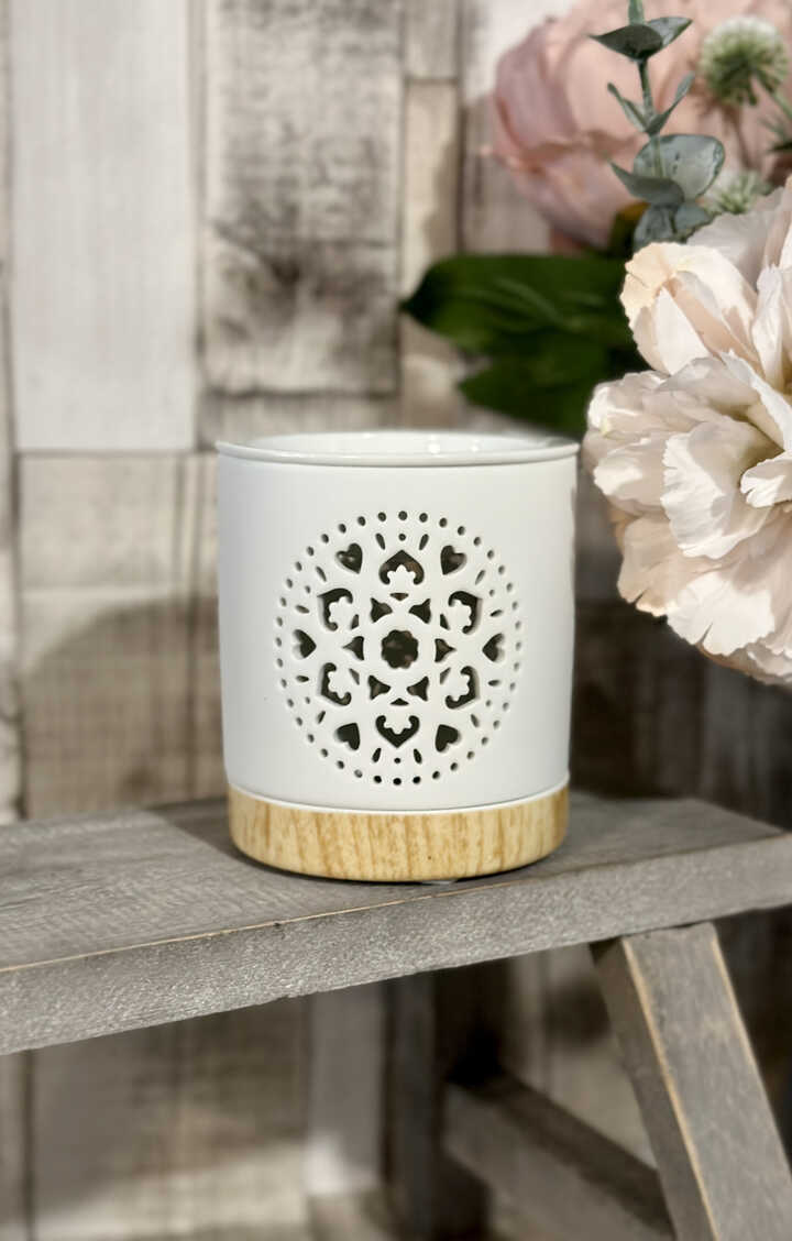 Mandala Cut Out Wax/Oil Burner