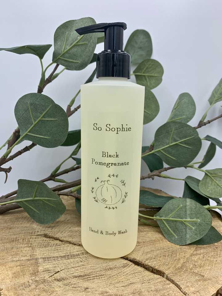 Black Pomegranate Hand + Body Wash