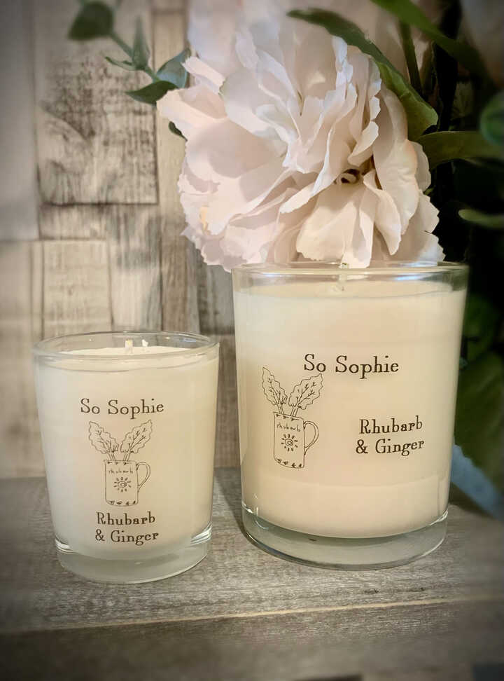 Rhubarb & Ginger Candle