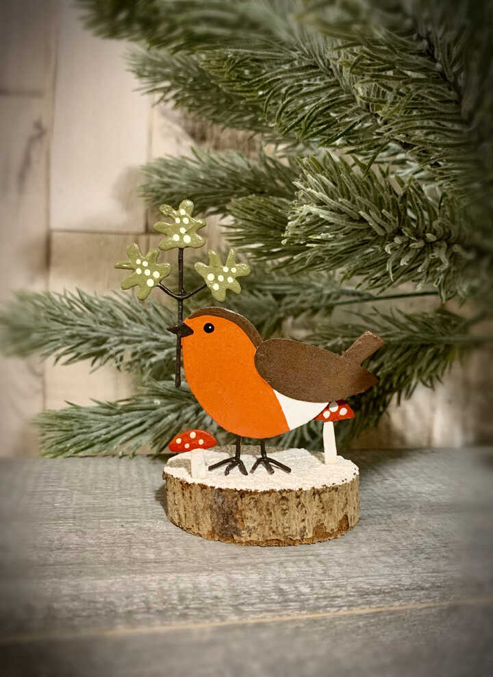 Shoeless Joe Mistletoe Robin