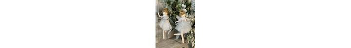 Christmas White Tutu Hanging Fairy