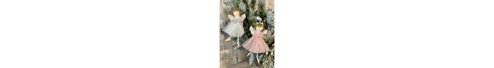 Christmas Pink/White Shimmer Tutu Fairy