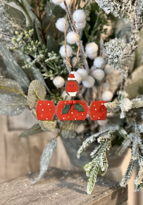 Robin Cracker Hanging Decoration