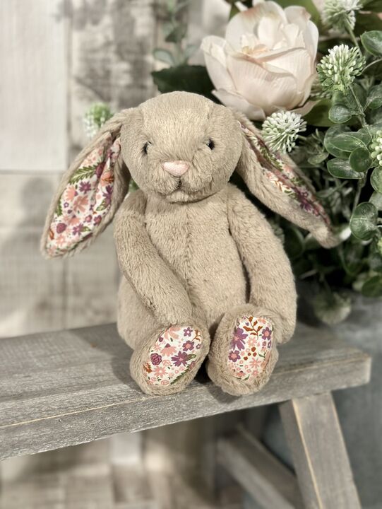 Small Blossom Beige 'Petal' Bunny