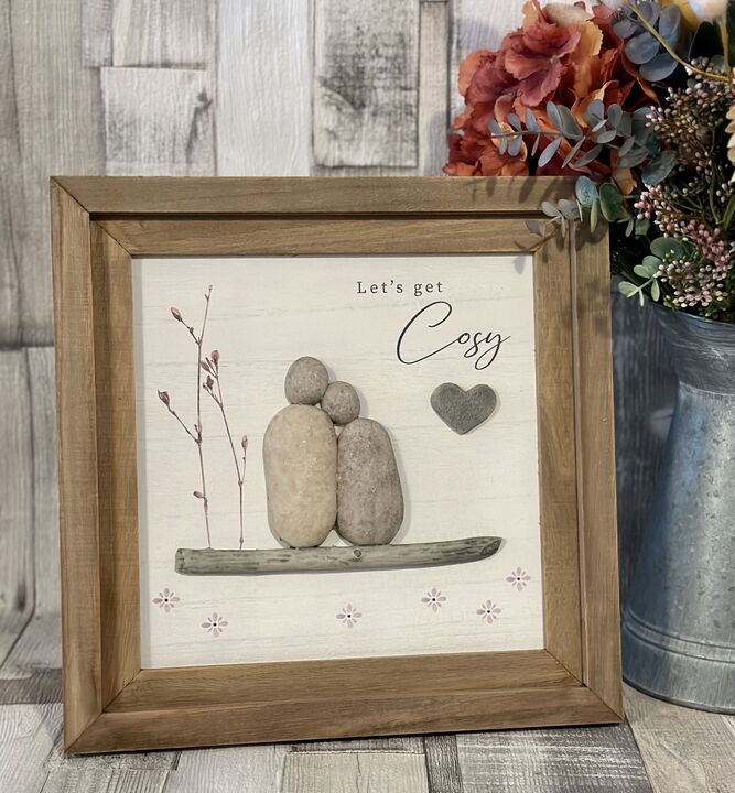 Cosy Pebble Plaque