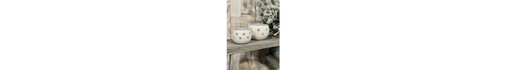 White Cut Out Star Tealight Holder