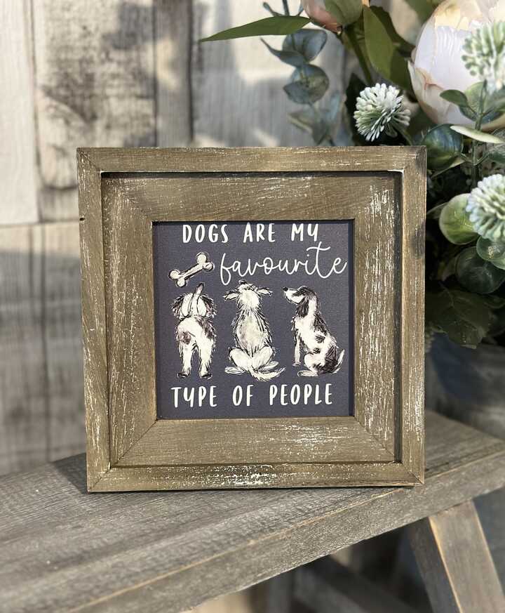 Favourite Kind Dog Plaque