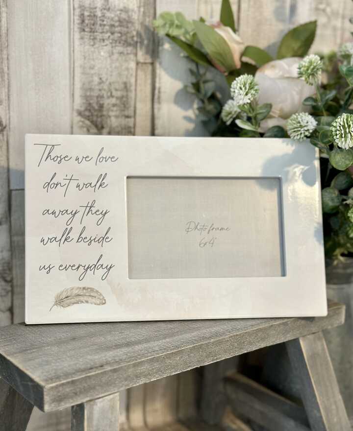 Those We Love Ceramic Photo Frame