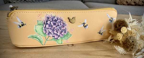 Wrendale ' Flight Of The Bumble Bee' Pencil Case/Brush Bag